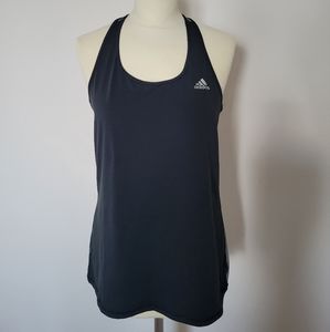 Adidas black tank top